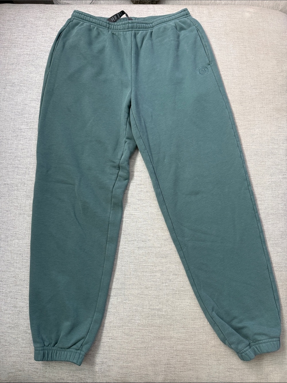 Vuori Women’s Teal Green Fleece Jogger Sweatpants